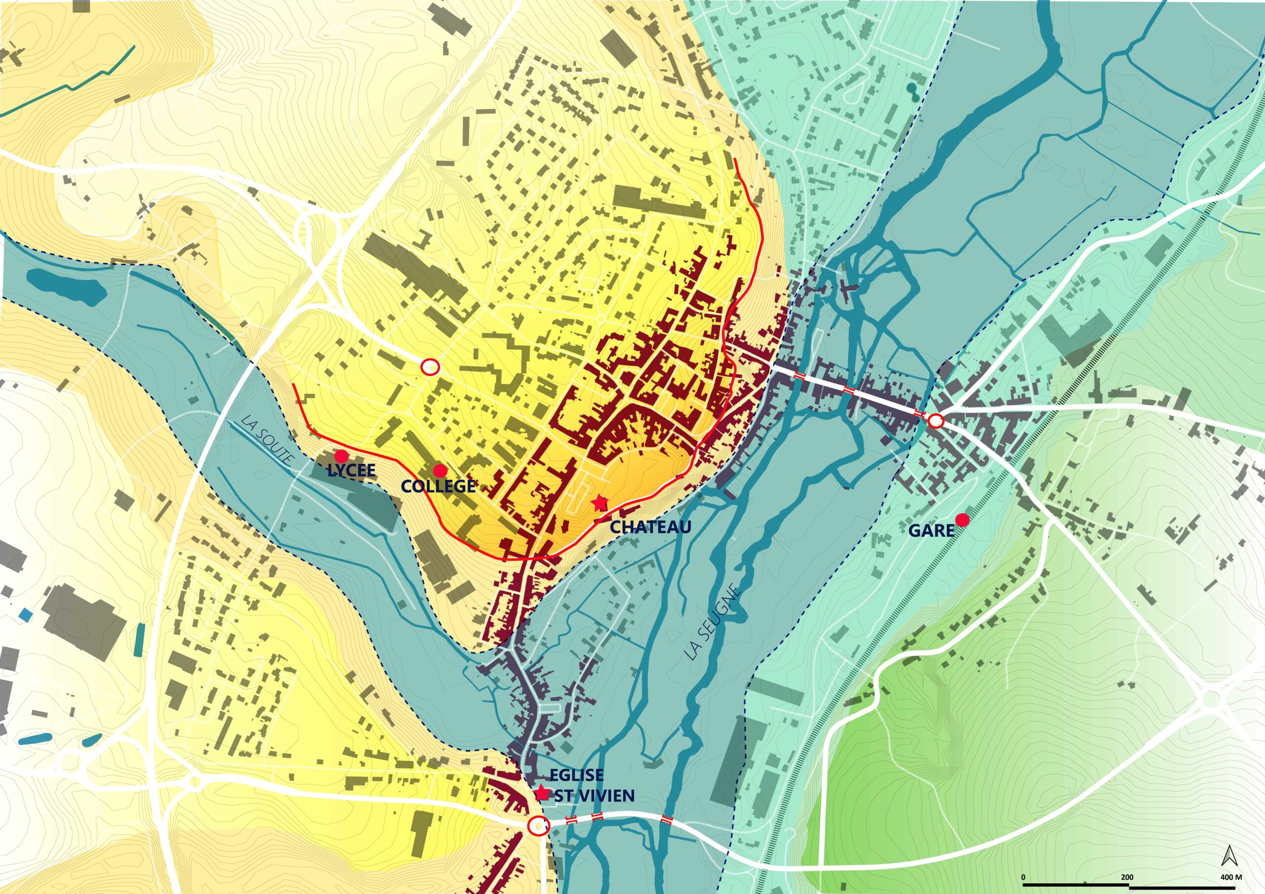 Plan guide pour la revitalisation du centre-ville <BR> Pons (33)